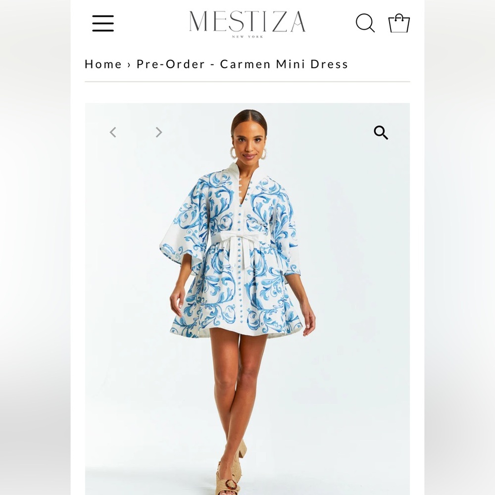 💙Carmen Mini Dress